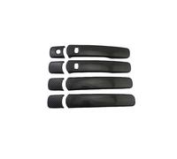 TOPOLVLCKC Embellecedor De Manija De Puerta De Fibra De Carbono, Color Negro Brillante, Cromado, Para I&nfiniti FX35 FX45 G35 2003-2008 Manijas Puerta(C Carbon Fiber)