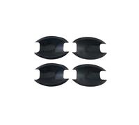 TOPOLVLCKC Embellecedor De Manija De Puerta De Fibra De Carbono, Color Negro Brillante, Cromado, Para I&nfiniti FX35 FX45 G35 2003-2008 Manijas Puerta(16 Carbon Fiber)