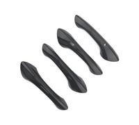 TOPOLVLCKC Embellecedor De Manija De Puerta Exterior Estilo Fibra De Carbono Negro Piano Para C&hevy Trax 2024, Volante A La Izquierda Manijas Puerta(Black-Handle)