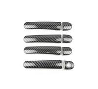 TOPOLVLCKC Embellecedor De Manija De Puerta Exterior Para Golf 4, Jetta, B&ora MK4 (1999-2004), Rabbit A4 1J, Passat B5 (1997-2005), Polo Lupo. Manijas Puerta(Carbon Texture 2)