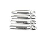 TOPOLVLCKC Embellecedor De Manija De Puerta Exterior Para Golf 4, Jetta, B&ora MK4 (1999-2004), Rabbit A4 1J, Passat B5 (1997-2005), Polo Lupo. Manijas Puerta(Silver 1)