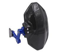 TOPOLVLCKC Extensión De Guardabarros Trasero De Motocicleta, Accesorios De Aluminio Para Y&amaha NMAX 155 2020-2023 Protector contra salpicaduras de motocicleta(Blue)