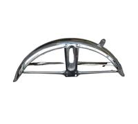 TOPOLVLCKC Guardabarros Delantero/trasero Metal Para Motocicleta Para Lifan Para Jialing Para H&onda CG125 CG150 DY125 CDI125 HJ125 Protector contra salpicaduras de motocicleta(Front Front)
