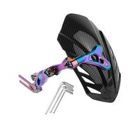 TOPOLVLCKC Guardabarros Trasero De Aleación Resistente Para Motocicleta Para Y&amaha Nmax 155 H&onda MSX125 Protector contra salpicaduras de motocicleta(Colorful)