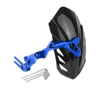 TOPOLVLCKC Guardabarros Trasero De Aleación Resistente Para Motocicleta Para Y&amaha Nmax 155 H&onda MSX125 Protector contra salpicaduras de motocicleta(Blue)