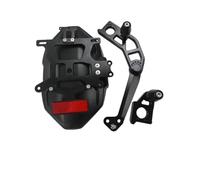 TOPOLVLCKC Guardabarros Trasero Para Motocicleta Para Y&amaha TMAX 530/560 2017-2025 Accesorios Para Marco De Matrícula Protector contra salpicaduras de motocicleta(Matte Black A)