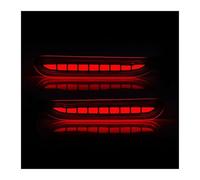 TOPOLVLCKC Luces Reflectoras Parachoques Trasero Para N&issan Para Rogue 2014 2015 Y 2016 luz antiniebla del parachoques trasero(A)