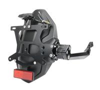 TOPOLVLCKC Marco De Matrícula Para Guardabarros Trasero De Motocicleta Para Y&amaha MT-07 XSR700 2014-2023 Protector contra salpicaduras de motocicleta(Black)