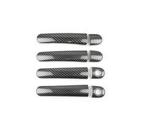 TOPOLVLCKC Para A*udi TT MK1 A2 2000 2001 2002 2003 2004 2005, Cubiertas De Manijas De Puertas Exteriores, Accesorios Para Automóviles, Pegatinas De Estilo. Manijas Puerta(Carbon Texture A)