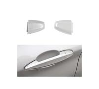 TOPOLVLCKC Para B&MW Para F39 2014-2019 51217396541 51217396544 Cubierta De Manija De Puerta Exterior Delantera Izquierda Compatible Manijas Puerta(White Front,Left)