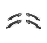 TOPOLVLCKC Para B&YD Atto 3 2022 2023, Cubierta De Manija De Puerta Exterior Negra De Carbono, Pegatinas, Embellecedor, Película Protectora De Estilo De Coche, Accesorios, Gadget Manijas Puerta(1Keyho