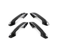 TOPOLVLCKC Para B&YD Atto 3 2022 2023, Cubierta De Manija De Puerta Exterior Negra De Carbono, Pegatinas, Embellecedor, Película Protectora De Estilo De Coche, Accesorios, Gadget Manijas Puerta(1Keyho