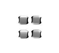 TOPOLVLCKC Para B&YD Shark 6 Puertas Manillar Tazón Cubierta Tapa Accesorios Exteriores De Coche Manijas Puerta(Silver)