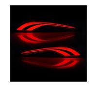 TOPOLVLCKC Para C&hevy Para Malibu XL 2019-2023 Luces Reflectoras Parachoques Trasero Luces Freno Y Señal Giro luz antiniebla del parachoques trasero(A)