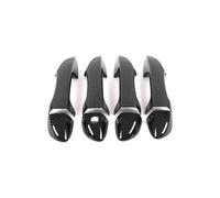TOPOLVLCKC Para C&orolla E170 E180 2014 2015 2016 2017 2018 Cubierta De Manija De Puerta Inteligente Cromada Accesorios De Coche Adhesivo Protector Embellecedor Manijas Puerta(1 Keyhole Carbon)