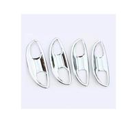 TOPOLVLCKC Para C&orolla E170 E180 2014 2015 2016 2017 2018 Cubierta De Manija De Puerta Inteligente Cromada Accesorios De Coche Adhesivo Protector Embellecedor Manijas Puerta(Bow L Chrome)