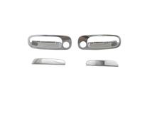TOPOLVLCKC Para C&orolla Para AE110 Para AE111 1996 1997 1998 1999 2000 Accesorios De Coche Cromados Manija De Puerta Plateada Cubierta De Cuenco Embellecedor Estilo Pasta Manijas Puerta(2 door)