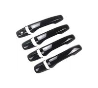 TOPOLVLCKC Para Explorer 2011 2012 2013 2014 2015 2016 2017 2018 2019 Cubierta De Manija De Puerta De Coche Pegatina Moldura Embellecedor Accesorio Protector Manijas Puerta(Black No Hole)