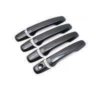 TOPOLVLCKC Para Explorer 2011 2012 2013 2014 2015 2016 2017 2018 2019 Cubierta De Manija De Puerta De Coche Pegatina Moldura Embellecedor Accesorio Protector Manijas Puerta(Carbon No Hole)