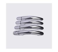 TOPOLVLCKC Para Golf 4, MK4, A4 1J 1997-2006, Cubiertas De Manijas De Puerta De Coche Cromadas En Negro Brillante, Accesorios Para Coche, Pegatinas De Estilo Manijas Puerta(Model 3)