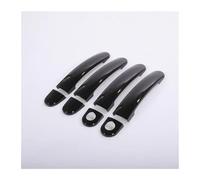 TOPOLVLCKC Para Golf 4, MK4, A4 1J 1997-2006, Cubiertas De Manijas De Puerta De Coche Cromadas En Negro Brillante, Accesorios Para Coche, Pegatinas De Estilo Manijas Puerta(Model 2)