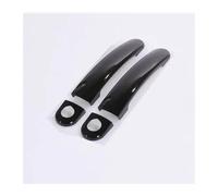 TOPOLVLCKC Para Golf 4, MK4, A4 1J 1997-2006, Cubiertas De Manijas De Puerta De Coche Cromadas En Negro Brillante, Accesorios Para Coche, Pegatinas De Estilo Manijas Puerta(Model 5 2pcs)