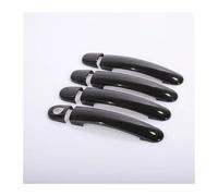 TOPOLVLCKC Para Golf 4, MK4, A4 1J 1997-2006, Cubiertas De Manijas De Puerta De Coche Cromadas En Negro Brillante, Accesorios Para Coche, Pegatinas De Estilo Manijas Puerta(Model 1)