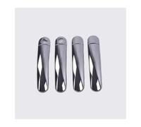 TOPOLVLCKC Para Golf 4, MK4, A4 1J 1997-2006, Cubiertas De Manijas De Puerta De Coche Cromadas En Negro Brillante, Accesorios Para Coche, Pegatinas De Estilo Manijas Puerta(Model 4)