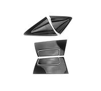 TOPOLVLCKC Para HR-V HRV 2014-2020, Fibra De Carbono Cromada, ABS, Manijas De Puerta De Coche, Cubierta Protectora, Pegatina, Accesorios Para Automóvil Manijas Puerta