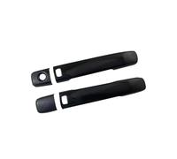 TOPOLVLCKC Para I&nfiniti G37 IPL 2008 2009 2010 2011 2012 2013 1 Par De Cubiertas De Manija De Puerta Inteligente Exterior Negras, Ajuste ABS Manijas Puerta
