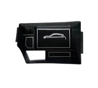 TOPOLVLCKC Para I&nfiniti QX50 QX55 2018 2019 2020 2021 2022 Caja Almacenamiento Central del Reposabrazos Caja Almacenamiento Reposabrazos La Puerta Auto Center Console(White Line Black)