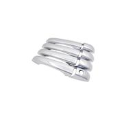 TOPOLVLCKC Para JEEP Patriot Liberty 2007-2017, Juego De Molduras Cromadas Para Manija De Puerta De Coche, Accesorios Exteriores De Estilo Cromado Negro Manijas Puerta(Metallic Blcak 4pcs)