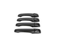 TOPOLVLCKC Para JEEP Patriot Liberty 2007-2017, Juego De Molduras Cromadas Para Manija De Puerta De Coche, Accesorios Exteriores De Estilo Cromado Negro Manijas Puerta(Metallic Silver 4pcs)