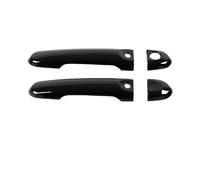 TOPOLVLCKC Para Juke YF15 2010-2019 Para I&nfiniti Para ESQ Accesorio De Modificación De Plástico Para Manija De Puerta, Cubierta De Cuenco, Moldura Estilo Pasta Manijas Puerta(Glossy Black 2 Smart)