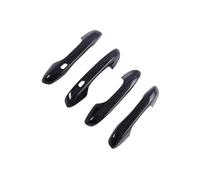 TOPOLVLCKC Para K&ia Sorento 2021 2022 4 Piezas/juego De Cubierta De Manija De Puerta Exterior Negra, Moldura De Fibra De Carbono Estilo ABS Manijas Puerta
