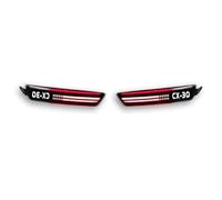 TOPOLVLCKC Para M&azda CX-30 2020 2021 Luces Parachoques Traseras Luz Freno Reflector Marcha Atrás Traseras Luces Antiniebla Señal Giro luz antiniebla del parachoques trasero