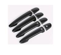 TOPOLVLCKC Para M&azda CX-5 CX5 2017-2019 2021 2022, Manija Exterior De La Puerta, Cubierta Protectora, Pegatina, Accesorios Manijas Puerta(A Door Handle Black)