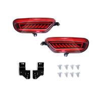 TOPOLVLCKC Para M&azda CX-5 CX5 2017-2021 Luces Parachoques Trasero 3 Funciones Freno Luz Giro Luzs Conducción luz antiniebla del parachoques trasero(A,3)