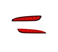 TOPOLVLCKC Para M&azda CX5 CX-5 2022 2023, Luces Reflectoras De Parachoques Trasero, Luces De Freno Y Luces De Giro luz antiniebla del parachoques trasero(Red B)