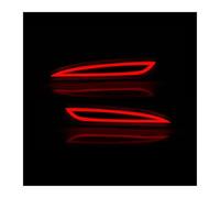 TOPOLVLCKC Para M&azda CX5 CX-5 2022 2023, Luces Reflectoras De Parachoques Trasero, Luces De Freno Y Luces De Giro luz antiniebla del parachoques trasero(Red C)