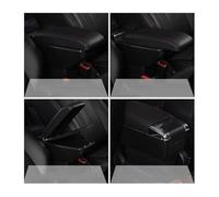TOPOLVLCKC Para M&azda para Skyactiv para La Versión para CX3 para CX-3 Reposabrazos Caja Brazo Reposabrazos Consola Central Almacenamiento Auto Center Console(Double Black Red)