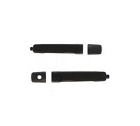 TOPOLVLCKC Para N&issan Para NAVARA 2005-2015 D40 NP300 2005-2012 1 Pieza 2 Piezas Manija De Puerta Exterior Cromada Y Negra Superficie Lisa Manijas Puerta(Front Right)