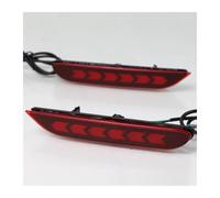 TOPOLVLCKC Para N&issan Para Qashqai 2016-2021 Función 2 En 1 Luzs Antiniebla Trasera Luz Parachoques Luz Freno Reflector luz antiniebla del parachoques trasero