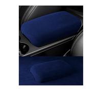TOPOLVLCKC Para P&orsche 2018-2023 Alcantara Reposabrazos Central Tapa Superior Exterior Cubierta De Carcasa Panel Protector Auto Center Console(Blue)