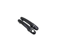 TOPOLVLCKC Para Peugeot 108 2015~2021, Cubierta De Manijas De Puerta De Coche De Fibra De Carbono O Cromo Brillante, Juego De Molduras, Accesorios Manijas Puerta(Y 1Keyholes 2door)