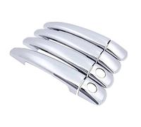 TOPOLVLCKC Para Peugeot 407 2004 2005 2006 2007~2010, Cubiertas Cromadas Para Manijas De Puertas De Coche, Cubiertas Para Capó, Juego De Molduras De Estilo Para Coche, Accesorios Manijas Puerta(Handle