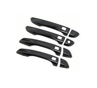 TOPOLVLCKC Para Peugeot 508 MK2 R83 2019 2020 2021 2022 2023 LHD Cubiertas De Manijas De Puerta De Coche Estilo De Moldura Adhesivo Protector Accesorios De Coche Manijas Puerta(I 4 keyless Entry)