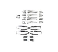 TOPOLVLCKC Para Rx300 XU110 Is200 Is300 1998 1999 2000 2001 2003 ABS Cromado Accesorio De Coche Manija De Puerta Cuenco Cubiertas Moldura Estilo Pasta Manijas Puerta(Handle and bowl)