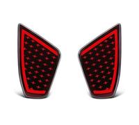 TOPOLVLCKC Para Subaru Crosstrek 2023-2025, Luces Reflectoras De Parachoques Trasero, Luces De Advertencia De Freno Y Luces Direccionales luz antiniebla del parachoques trasero(A,1)
