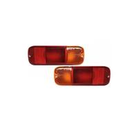 TOPOLVLCKC Para Suzuki Para Jimny 2006-2016 Luz Freno Parachoques Trasero Intermitente Reflector (sin Bombilla) luz antiniebla del parachoques trasero(Left and Right)